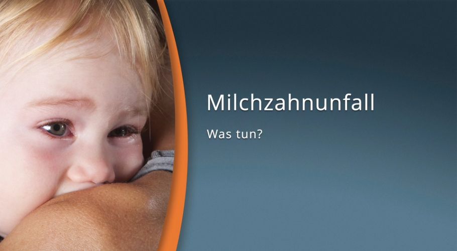 Video DL07 Zahnunfall bei Milchzähnen - Was tun? Zahnarzt Dr. Zimmermann, GoDent Gommiswald